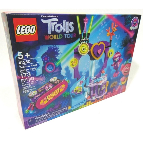 Lego Reef Dance Party Trolls Techno 41250 Blocks New Box 173 Pieces 2020 Retired - Picture 1 of 7